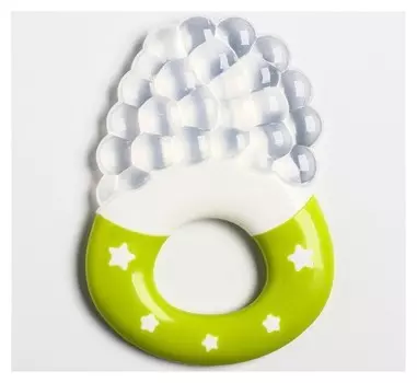 Прорезыватель силиконовый Фрукты на кольце