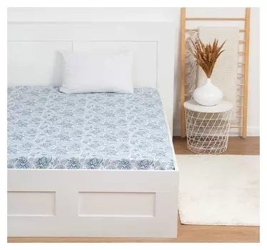 Простыня 1,5 сп экономь и Я 150*215±3 "Огурцы" серый, 120 гр/м2,100%хлопок,бязь