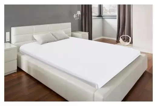Простыня 1,5-спальное, бязь отбеленная 145х214 см Цвет белый