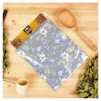 Простыня для бани и сауны "Добропаровъ" хлопковая, 150х 80см