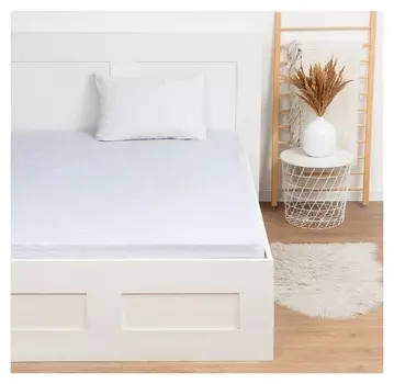 Простыня Lovelife 180*200*25 см, цв.серый, 100% хлопок, поплин, 125 г/м²