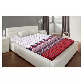 Простыня на резинке этель 180х200х25 см, «Зимняя сказка»