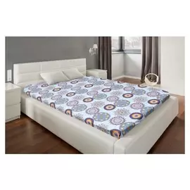 Простыня на резинке этель «Индийский узор», 140х200х25+-2см