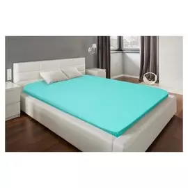 Простыня на резинке этель "Мята", 180*200*25 см, 100% хлопок, поплин, 125 гр/м2