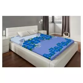 Простыня на резинке этель «Незабудка», 180х200х25+-2см