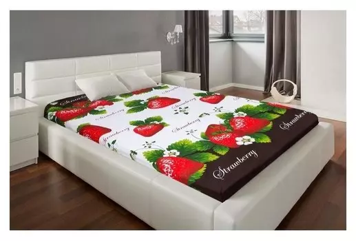 Простыня на резинке этель «Виктория» 140х200х25 см