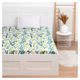 Простыня на резинке Lovelife 180*200*25см, "Свежесть", 100% хлопок, сатин, 125г/м²