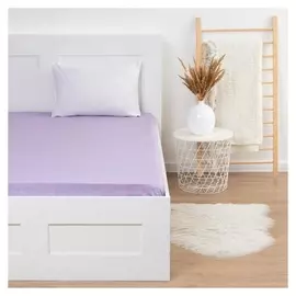 Простыня на резинке Lovelife "Ботаника" 140*200*25 см, 100% хлопок, поплин, 125 г/м²