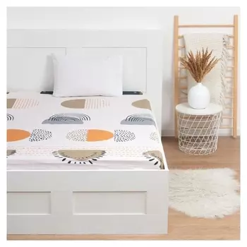 Простыня на резинке Lovelife «Модерн» 160х200х25 см, 100% хлопок, сатин, 125г/м²