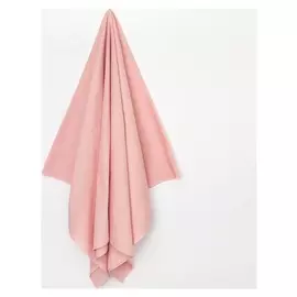 Простыня вафельная для бани экономь и Я 150х180 см, цв. пудра, 200 гр/м2, 100% хл