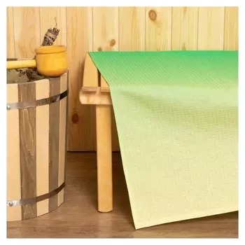 Простыня вафельная для бани экономь и Я "Радуга" 150х180 см, 100% хл, 200 г/м2