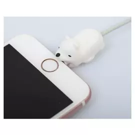 Протектор для провода «Белый медвежонок», 7,5 х 10,5 см