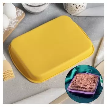 Противень доляна «Прямоугольник»,27×18 см