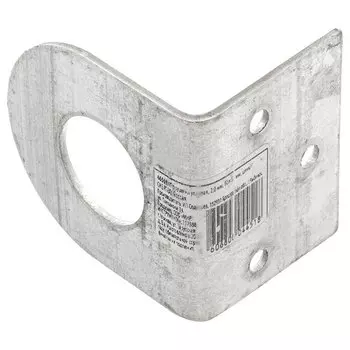 Проушина угловая, 2 мм, 90 х 52 мм, цинк россия