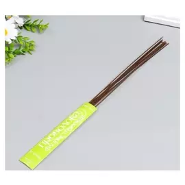 Проволока для творчества "Hobby Time" D= 1,6 мм, 40 см, коричневая, 10 шт.