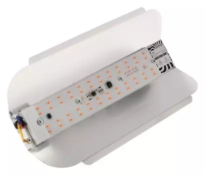 Прожектор светодиодный Luazon сдо09-50 бескорпусный, 50 Вт, фито, 4500 Лм, Ip65, 220 В