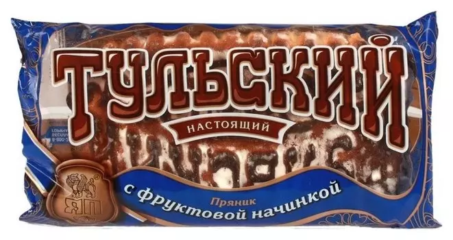 Пряники тульский с фруктовой начинкой 140г