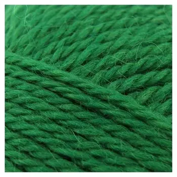 Пряжа "Аргентинская шерсть" 100% импортная п/т шерсть 200м/100гр (044, трава)