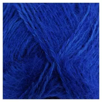 Пряжа "Астория" 65% хлопок, 35% шерсть 180м/50гр (019 василёк)