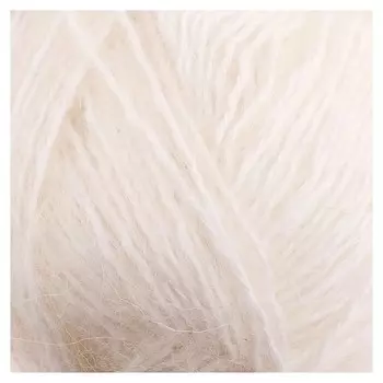 Пряжа "Астория" 65% хлопок, 35% шерсть 180м/50гр (205 белый)