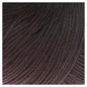 Пряжа "Baby Cotton" 60% хлопок, 40% акрил 165м/50гр (3433 чёрный)