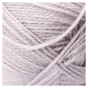 Пряжа "Белорусская" 50% шерсть, 50% акрил 300м/100гр (008 серебристый)