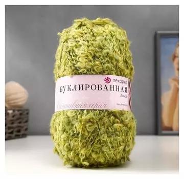 Пряжа "Буклированная" 30% мохер,20% шерсть,50% акрил 220м/200гр (1097 М)