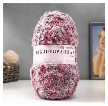 Пряжа "Буклированная" 30% мохер,20% шерсть,50% акрил 220м/200гр (1117 М)