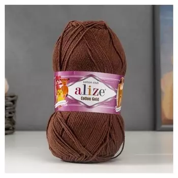 Пряжа "Cotton Gold" 55% хлопок, 45% акрил, 330м/100гр (493)