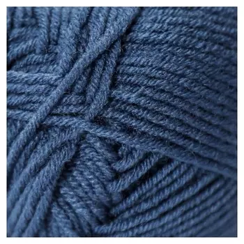 Пряжа "Детская забава" 20% микрофибра, 80% акрил 140м/50гр (022 джинса)