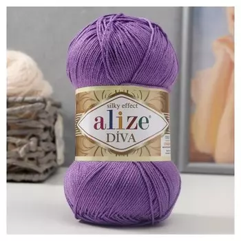 Пряжа "Diva" 100% микрофибра 350м/100гр (622)