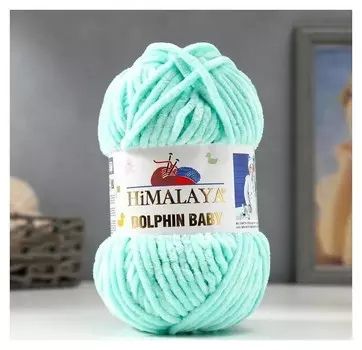 Пряжа "Dolphin Baby" 100% полиэстер 120м/100гр (80345)
