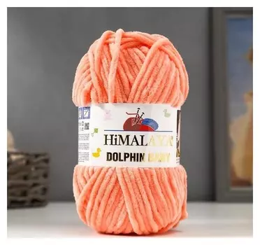 Пряжа "Dolphin Baby" 100% полиэстер 120м/100гр (80355)