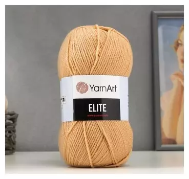 Пряжа "Elite" 100% акрил 300м/100гр (805 песочный)