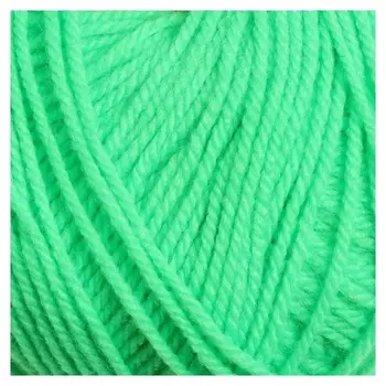 Пряжа "Карамелька" 100% акрил 175м/50гр (027 незрел. лимон)