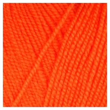 Пряжа "Пчелка" 100% акрил 500м/100гр (0499, ярко-оранжевый)