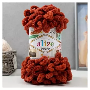 Пряжа "Puffy" 100 % микрополиэстер 9м/100г (597 керамика)