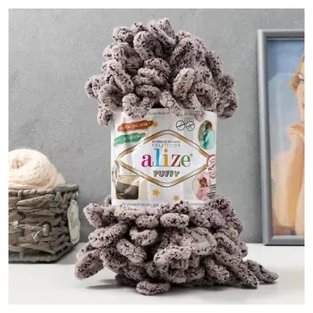 Пряжа "Puffy" 100 % микрополиэстер 9м/100г (673 бежевый)