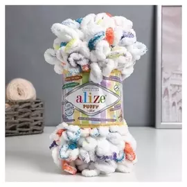 Пряжа "Puffy Color" 100 % микрополиэстер 9м/100г (7539)