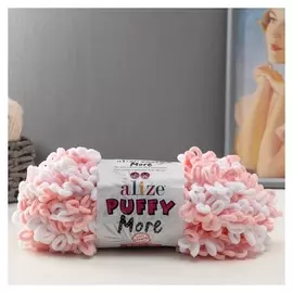 Пряжа "Puffy More" 100 % микрополиэстер 11,5м/150г (6272)