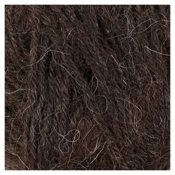 Пряжа "Северянка" 30% шерсть, 5% вербл. шерсть, 65% акрил 150м/100гр (003 чёрный)