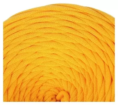 Пряжа трикотажная широкая 50м/170гр, ширина нити 7-8 мм (Манго)