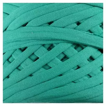 Пряжа трикотажная широкая "Saltera" 100м/300гр, ширина 7-9 мм (11 мята)