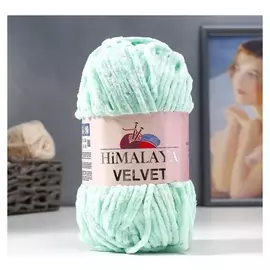 Пряжа "Velvet" 100% полиэстер 120м/100гр (90007)