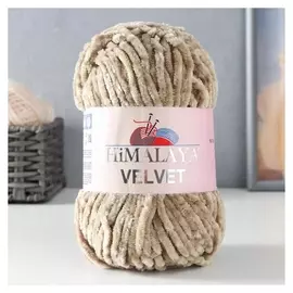 Пряжа "Velvet" 100% полиэстер 120м/100гр (90017)