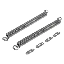 Пружина дверная Tundra Krep, без покрытия, D=30 мм, L=300 мм, 2 шт.