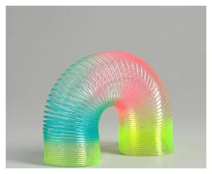 Пружинка-радуга Блеск 10 см