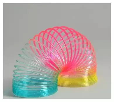 Пружинка-радуга Блеск 6 см