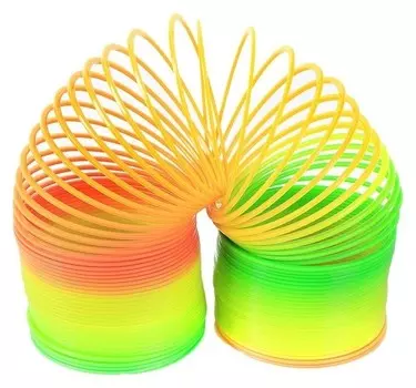 Пружинка-радуга Невероятная длина