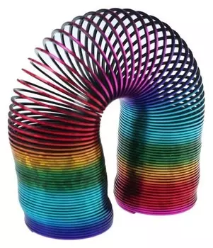 Пружинка-радуга Перелив 3+